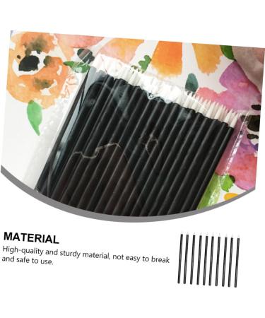 Beavorty 300 pcs Sticks Eyeliner Eye Fiber Stickblack Applicator Makeup Disposable Brush Practical Black 9x0.7cmx3pcs Blackx3pcs - Buy Online on GoSupps.com