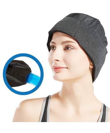 BODYPROX Migraine Relief Ice Pack Hat Head Gel Ice Cap for Tension Headache Relief - Buy Online on GoSupps.com