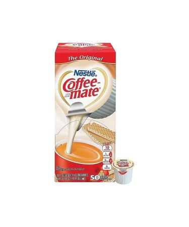 Nestle 35110 Coffee-Mate Original Creamer Single Serve Portions 50/Box - Buy Online on GoSupps.com