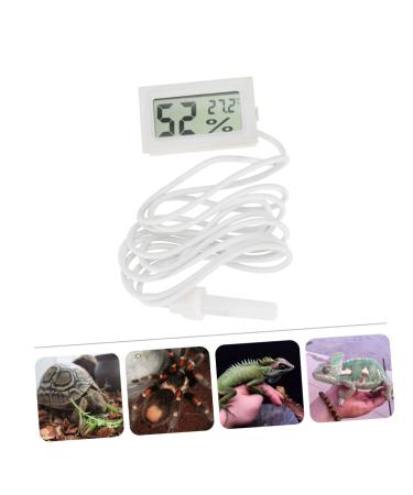 Yarnow Mini Refrigerator Pet Thermometer - Digital LCD Temperature Display & Hygrometer 4.5x2.5cm - Ideal for Aquariums & More - Buy Online on GoSupps.com