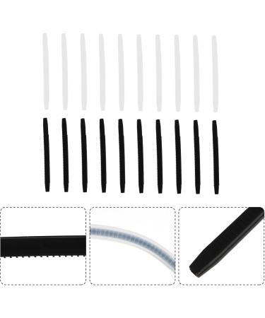 Lalafina Anti-Slip Silicone Glass Holder - 10 Pairs of Slide-Resistant Glasses Slippered Foot Covers | Durable Comfortable Ear Holsters for Secure Glasses Handling - Buy Online on GoSupps.com