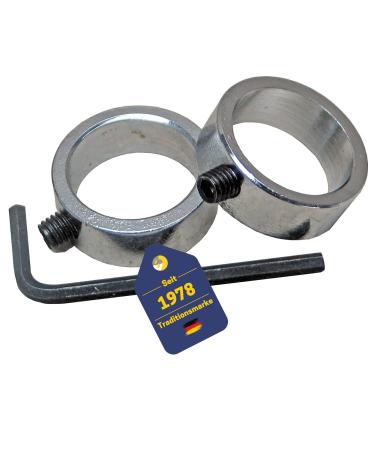 Best Sporting Startring 30mm for dumbbell slices sackcar or handcarrow i 2 Startrings 30mm in top quality for axis 30mm or stainless steel tube 30mm I clamping ring i clamping ring