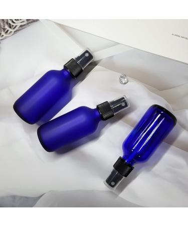LIYUABU 60ml Frosted Blue Empty Glass Spray Bottles Small Fine Mist Atomiser Refillable Reusable Travel Spray Bottles for Essential Oil Hair Aromatherapy Perfumes Cleaning(3 Pack) Frosted Blue Paquet de 3 - Buy Online on GoSupps.com