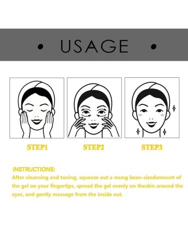  TiLLOw 60-Second Eye Effects Age-Defying Tinted Firming Gel Tinted Firming Eye Cream Eye Firming Gel Anti-Aging Dyeing Firming Gel Eye Repair Cream (3 Pieces) - Buy Online on GoSupps.com