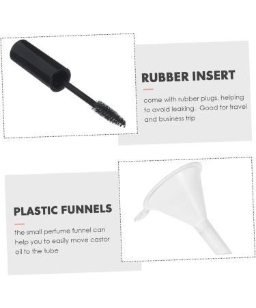  HAPINARY 3Pcs Transfer Pipettes Lip Gloss Bottle Eyelash Cream Container Funnel Mascara Air Traffic Control With Cover - Buy Online on GoSupps.com