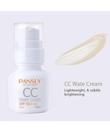 CC Cream 100ml Hydrating Full-Coverage Foundation Sunscreen Foundation with Spf 50 Sun Defense Tinted Moisturizer Makeup with Suppleness Boost Complexion Corrector Cream for Women Girls Ladies - Buy Online on GoSupps.com