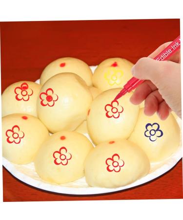 OKUMEYR 6pcs Decor Cake Boxes Biscuits Edible Pigment Pens Multi-use Edible Pens Food Pens Plastic - Buy Online on GoSupps.com