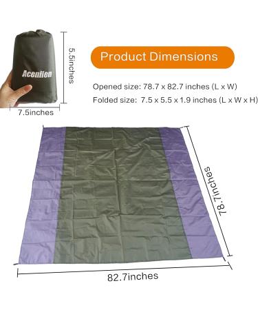 ACENILEN Waterproof Tent Footprint | Lightweight Camping Tarp for Backpacking, Hiking, Beach | 1-4 Person Ground Sheet Mat - Buy Online on GoSupps.com