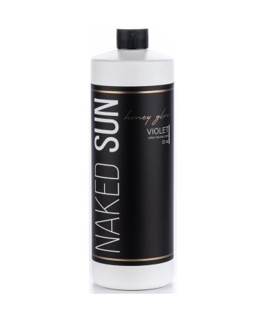 Naked Sun Honey Glow Violet Spray Tan Solution - 32 oz Airbrush Sunless Self Tanning Spray - Buy Online on GoSupps.com