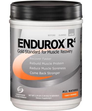 PacificHealth Endurox R4 Post Workout Recovery Drink Mix - 2.29 lb, Tangy Orange Flavor - Buy Online on GoSupps.com