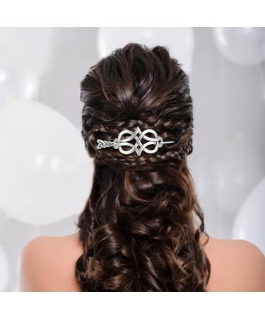 jojofuny Viking Hairpin Hairpin Viking Hair Accessories Metal Hair Stick Top Hair Pin Hair Styling Hair Cuff Bun Holder Hair Chopsticks Sliver Hair Clips Vintage Hanfu Miss Alloy - Buy Online on GoSupps.com
