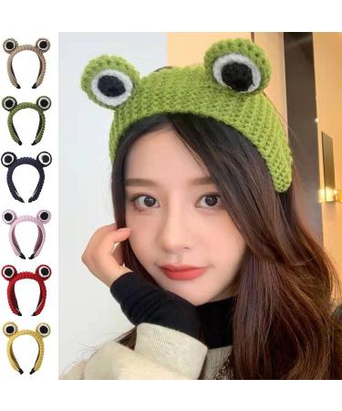 amangul Big Eyes Headband Knitted for Headbands for Halloween arty Wear Birthday Headpiece arty Supplies hoto rops(Red) - Buy Online on GoSupps.com