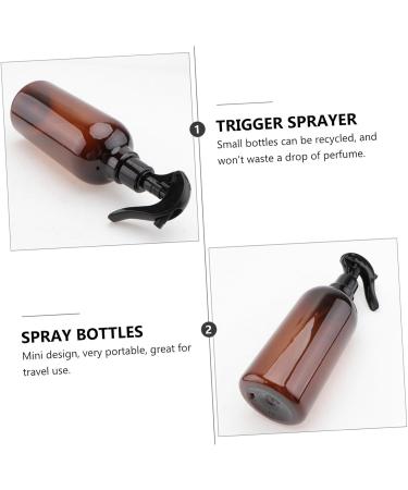 minkissy trigger liquid dispenser refillable sprayer container diffuser bottle perfume refillable bottle empty perfume bottle clear spray bottle cosmetic essential oil bottle self made medium Brown - Buy Online on GoSupps.com