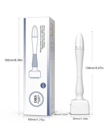 Microneedle Derma Stamp & Roller | Adjustable Microneedle Scooter | Anti-Aging & Wrinkle Reduction for Face & Body Care - Buy Online on GoSupps.com
