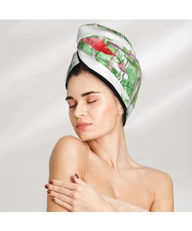 Hair Towel Wrap | Quick-Dry Turban for Hair | Amanita Fly Agaric Design | Fast & Effective Hair Drying - Buy Online on GoSupps.com