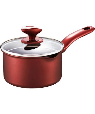 Nonstick Milk PanMilk Pan Cooking pots Non-Stick Milk Pan Multi-Function Steamer Set for Home Kitchen with Scale Label On The Inner Wall 16cm in Diameter