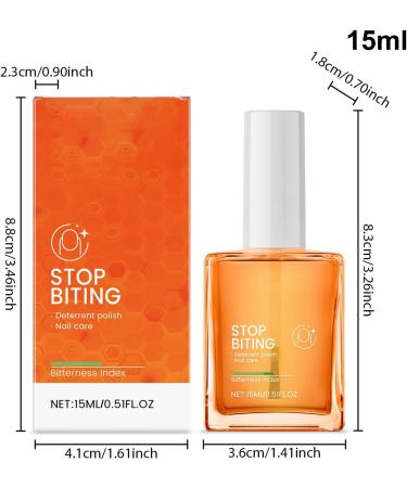 Nail Biting Polish - Nail Bite Prevention For Nails | Anti Nail Moids | Stop Biting Nails With Anti-Cock Nail Polish | Strengthening Care Oil - Buy Online on GoSupps.com