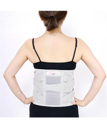 Long Vertebrae Decompression Waist Support Belt - Pain Relief Back Support for Men & Women with 3 Pads (Medium Color: G) - Improve Spine Health - Buy Online on GoSupps.com