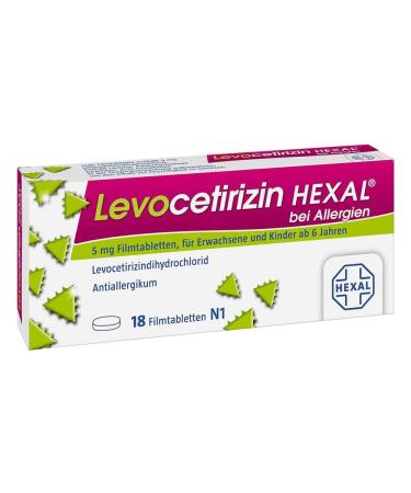 Levocetirizine Hexal 5 mg film -coated tablets