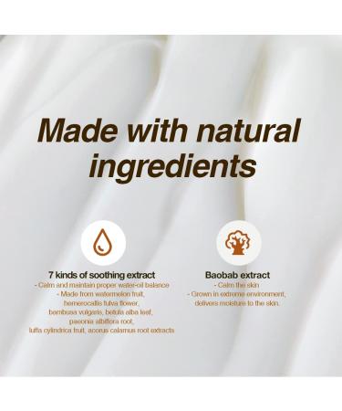 Maycoop Raw Moisturizer Face Cream 80ml - Daily Hydrating Facial Moisturizer for All Skin Types - Anti Aging, Prevents Wrinkles - Vegan & Alcohol-Free - Buy Online on GoSupps.com