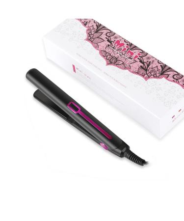 Youuish Mini Hair Straightener  Mini Flat Iron for Short Hair and Bangs  0.7 Inch Small Flat Iron for Travel  Dual Voltage Heats Up Quickly A Purple - Buy Online on GoSupps.com