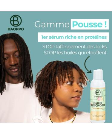 Fortifying serum Keratin & Collagen 100ml Get Stronger Baoppo special natural care Lock - Buy Online on GoSupps.com