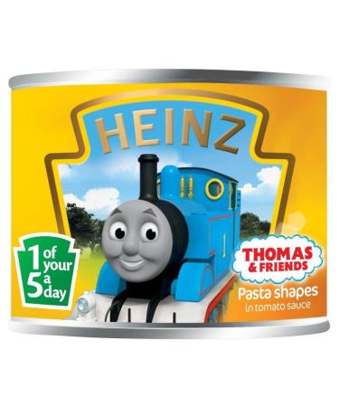 HEINZ Heinz Thomas Multigrain Tank Motor Shapes Pasta in Tomato Sauce with Omega 3 Fatty Acids (205G)