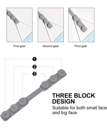 Adjustable Silicone Ear Hooks for Masks - 5 Pack DIY Ear Protection Accessories - Buy Online on GoSupps.com