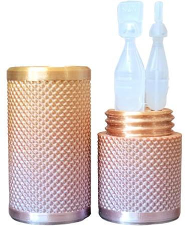 Znet3D Eye Drop Vial Holder & Travel Case - Securely Holds 3 Vials - Screw-On Lid Knurled Design - Multi-Color Travel Solution for Safe Vial Storage - Buy Online on GoSupps.com