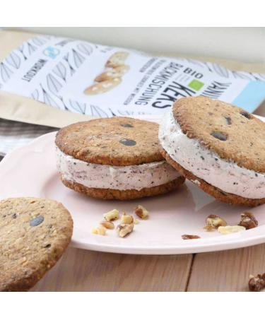 Lower-Carb Organic Chocolate Biscuit Baking Mix | Gluten-Free Keto Vegan Sugar-Free | 270g - Buy Online on GoSupps.com