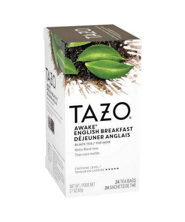 TAZO Awake English Breakfast Tea Bags Non GMO - 24 Count Pack of 6 - Buy Online on GoSupps.com