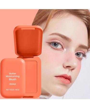 Blush for Cheeks | Full Coverage Blush | Butter Moisturizing Blush | Concealer & Contour Palette Kit Women's Blush Palette for Women Long Lasting for All Skin Types Orange1 1 count (Pack of 1) - Buy Online on GoSupps.com