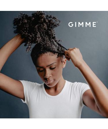GIMME Bands Thick Fit Hair Ties | No Break Microfiber Elastics for Thick Hair | Gentle Hold, No Snagging or Breakage | Black Onyx - Buy Online on GoSupps.com