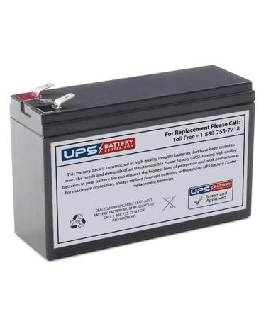 APC Back-UPS 675VA 120V BE670M1 12V 6.5Ah Compatible Replacement Battery with +F2-0.250" / -F1-0.187" Terminals by UPSBatteryCenter