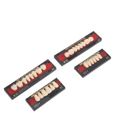 Dental care tooth care tool dental material synthetic resin false teeth fill with looks like natural teeth in the form of beautiful suit for dentists make a complete or individual prosthesis