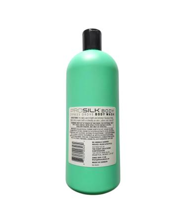 Body Wash Pro Silk Moisturizing Cypress Grove with Natural Extracts & Essential Oils 32 OZ (3-Pack) - Buy Online on GoSupps.com