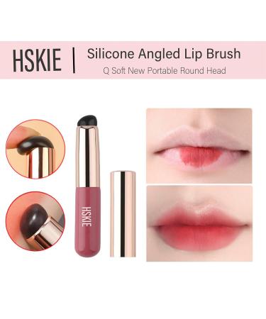 Buy Silicone Lip Brush & Angled Concealer Brush Tool - Portable Makeup Brush for Flawless Application - Buy Online on GoSupps.com