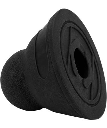 Portable Trigger Point Massage Ball for Deep Tissue Relief | Ideal for Shoulders Neck & Full Body - Stable Base (Black) - Buy Online on GoSupps.com