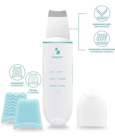 BEPER P302VIS003 4 Functions Ultrasonic Facial Cleansing Device & Facial Massager - Skin Care for All Skin Types - Buy Online on GoSupps.com