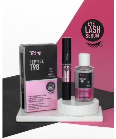 Tahe Peptide T98 Eyes EyeLash Eyelash Strengthening Serum with Peptide Complex Vitamins and Hyaluronic Acid 3 ml - Buy Online on GoSupps.com