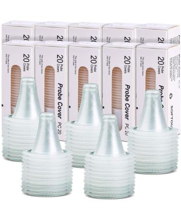 200X Ear Thermometer Probe Covers Lens Filters Refill Caps for All Braun Models, BPA Free and Disposable for Braun