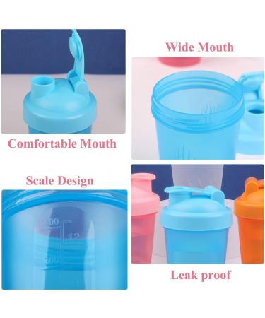 Buy 400ml Orange Protein Shaker Bottle | Leak-Proof Mixer for Fitness & Gym | Anti-Leak Water Bottle with Mixball - Buy Online on GoSupps.com