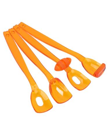 4-Part Lip-Tongue Muscle Trainer for Oral Flexibility & Rehabilitation - Large Orange - Buy Online on GoSupps.com