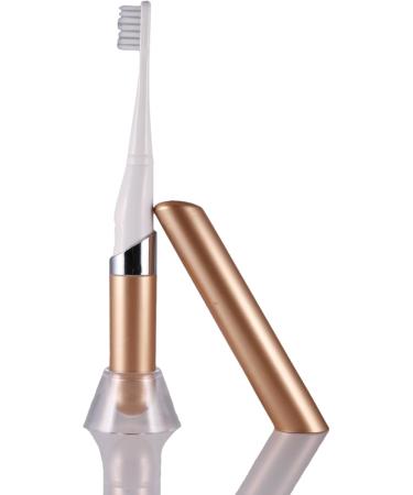 Buy HI-928 Metallic Gold Electric Toothbrush - Portable Travel Size | Best International Shipping - Buy Online on GoSupps.com