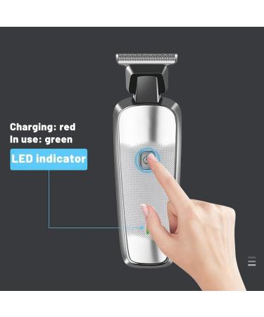 Professional Rechargeable Aluminum Alloy Hair Clippers - Electric Body Hair Trimmer for Barbers - International Shipping - Buy Online on GoSupps.com