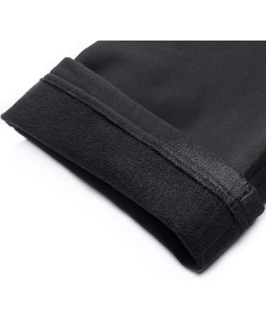 FREE SOLDIER Men's Outdoor Softshell Fleece Lined Cargo Pants - Black | Waterproof & Breathable Tactical Snow Ski Hiking Pants - 34W x 30L - Buy Online on GoSupps.com
