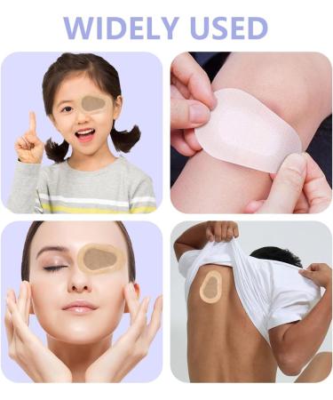 60pcs Sterile Non-Woven Eye Pads | Latex-Free Disposable Eye Patches for Amblyopia | Skin Eye Patches for Adults | International Shipping Available - Buy Online on GoSupps.com
