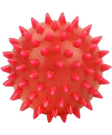 Spiky Massage Balls - Hard Spike Massage Ball & Foot Massager for Plantar Fasciitis Relief (Red) - Shop Internationally - Buy Online on GoSupps.com