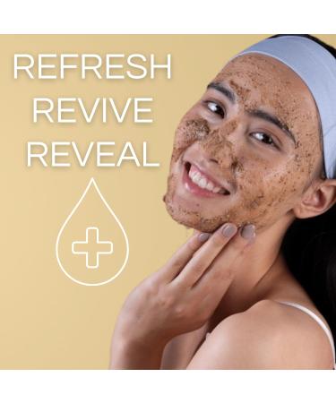 Coffee & Brown Sugar Body Scrub | Exfoliating Moisturizer with Vitamin E | Natural Skin Care for Stretch Marks Cellulite Dark Spots - 5 oz - Buy Online on GoSupps.com