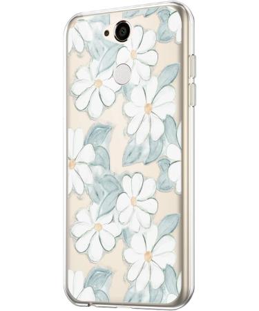 Morechioce Sony Xperia XA2 Case - Ultra Thin Transparent Silicone Cover Clear Crystal Back Shield & Flower Design Bumper Protection - Buy Online on GoSupps.com